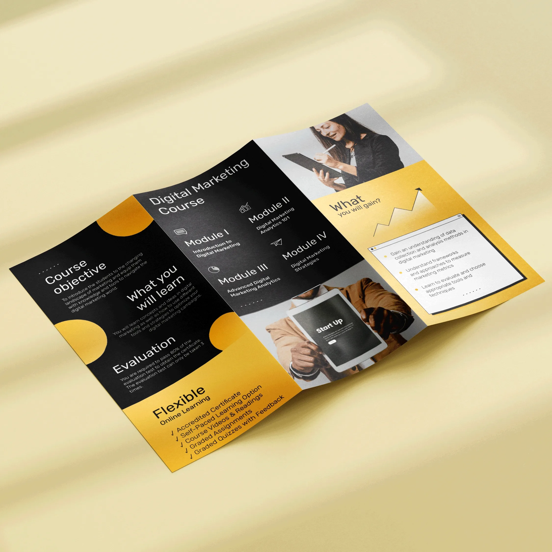 A4 Foldable Brochures - Image 3