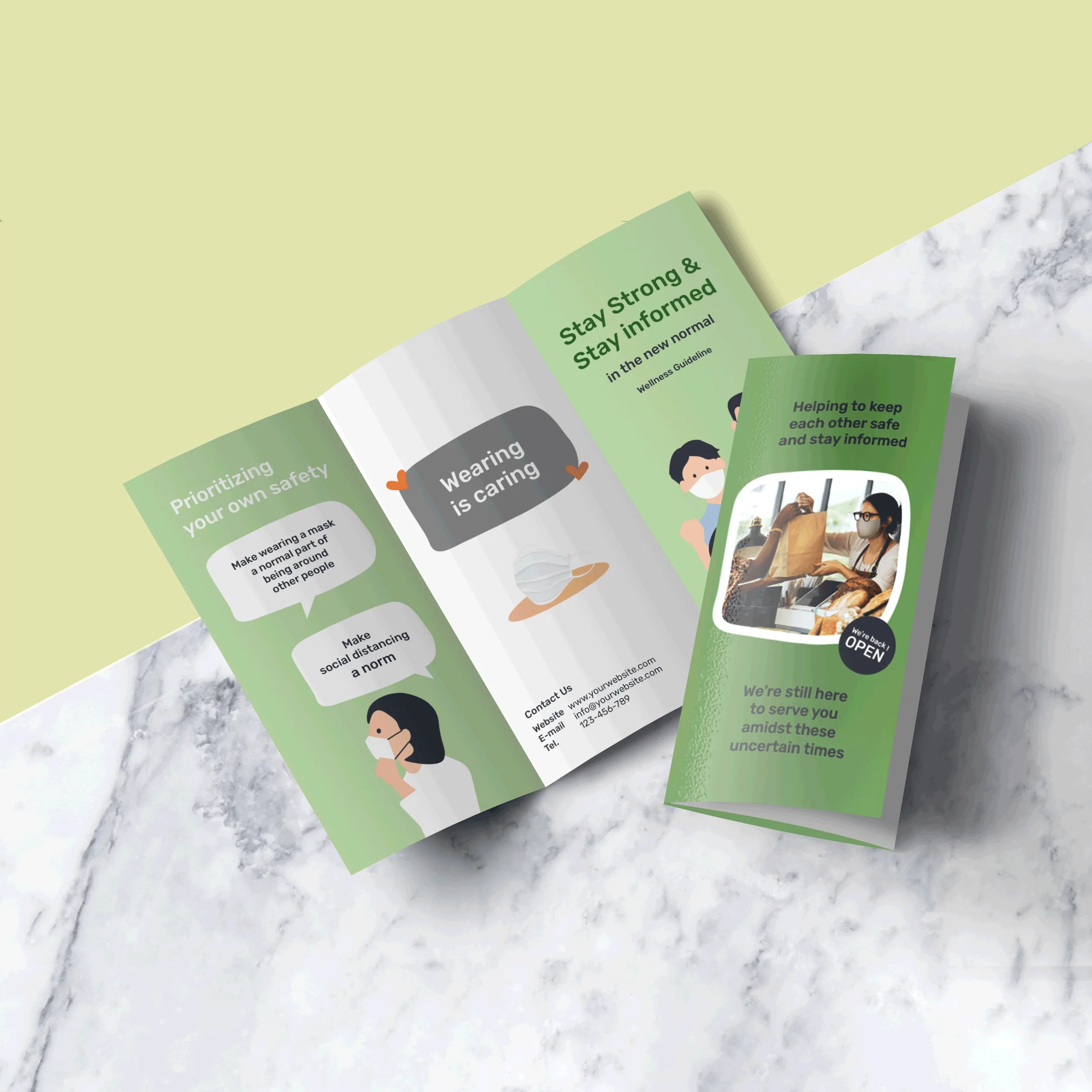 A4 Foldable Brochures - Image 2